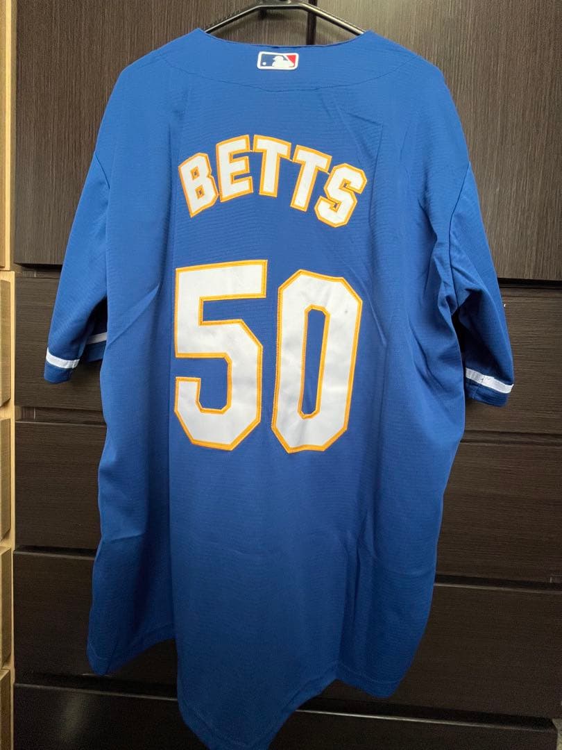 Dodgers Betts 50 ウニフォーム　のみ　L