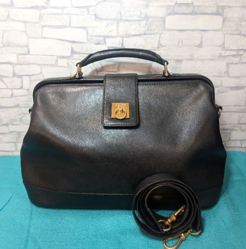 ♥美品♥セリーヌ ドクターズバッグ トート ショルダー OLDCELINE