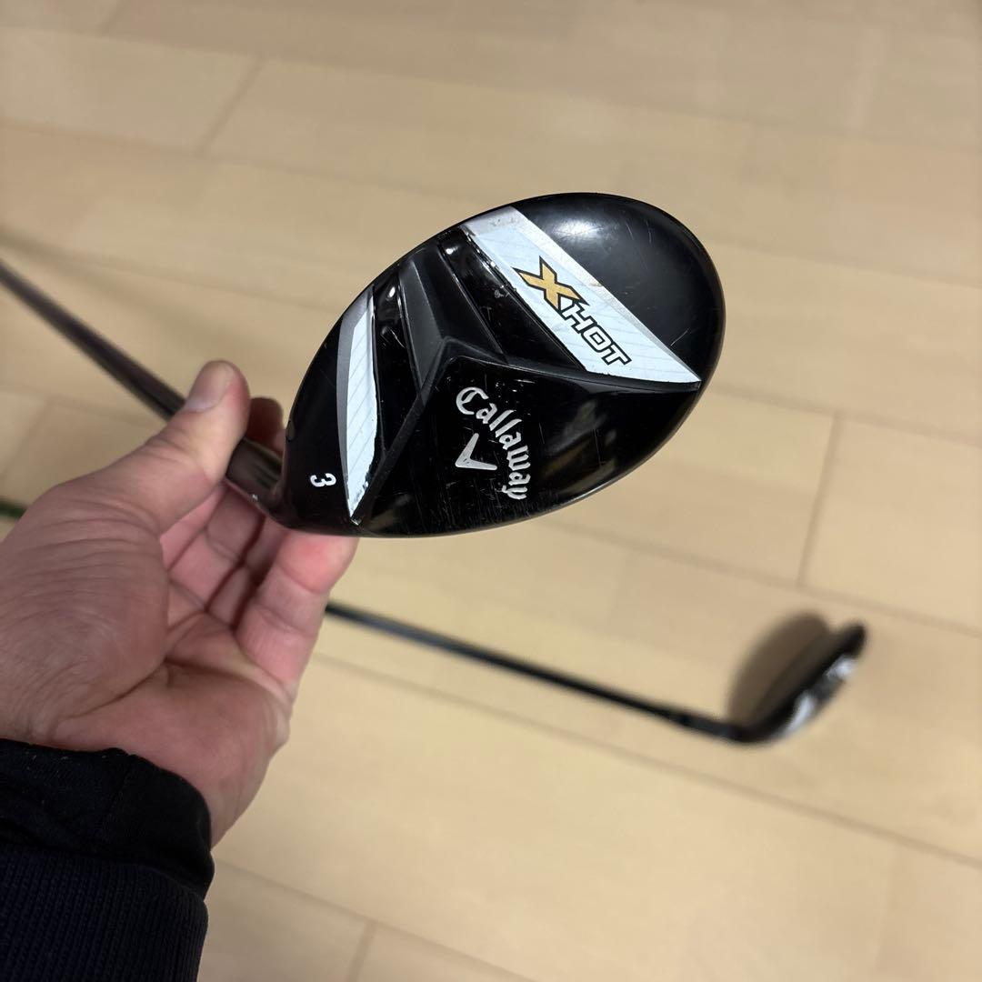 希少 Callaway キャロウェイ X Hot ユーティリティ 3u 4u