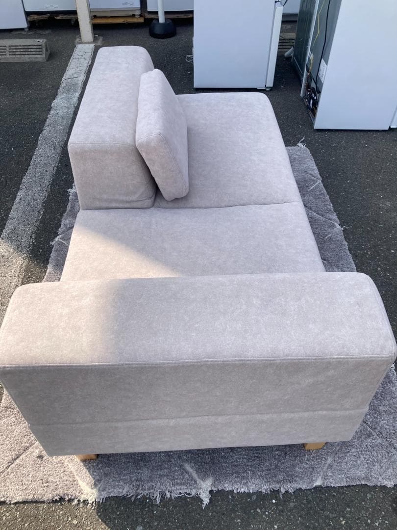 【福岡市限定】2人掛けソファ カウチソファ 180×86×60