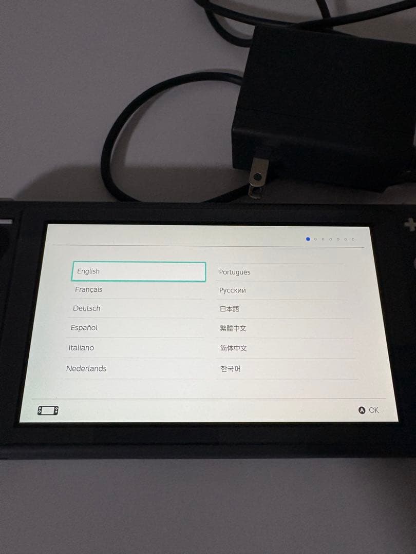 Nintendo Switch ライト 本体 グレー ACアダプター付き