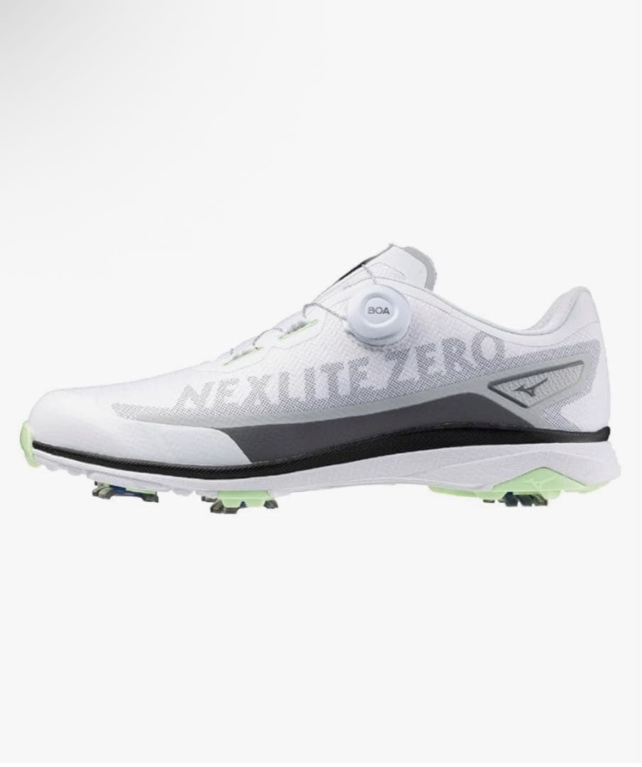 MIZUNO NEXLITE ZERO IG ホワイト ゴルフシューズ