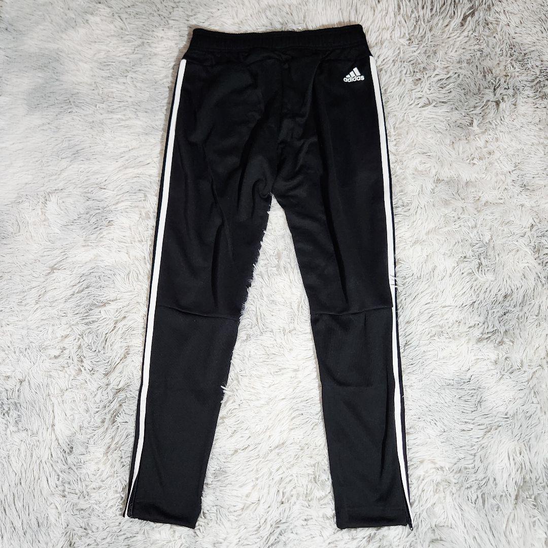 adidas TIRO トラックパンツ 3本ライン トレーニングウェア 黒 M