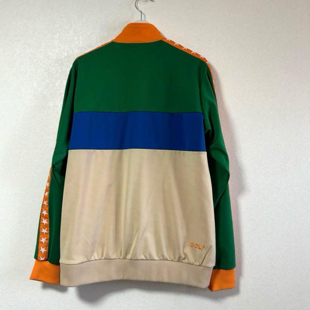 GOLF WANG ゴルフワン　トラックジャケット　マルチカラー　M
