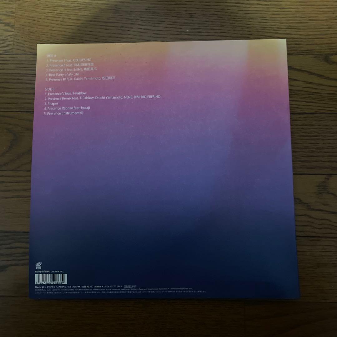stuts Presence レコード