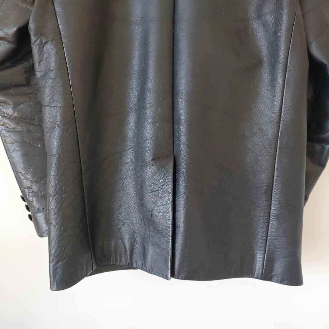 エ*ン様 SAVOY CLOTHING レザージャケット 三つボタン サボイクロ