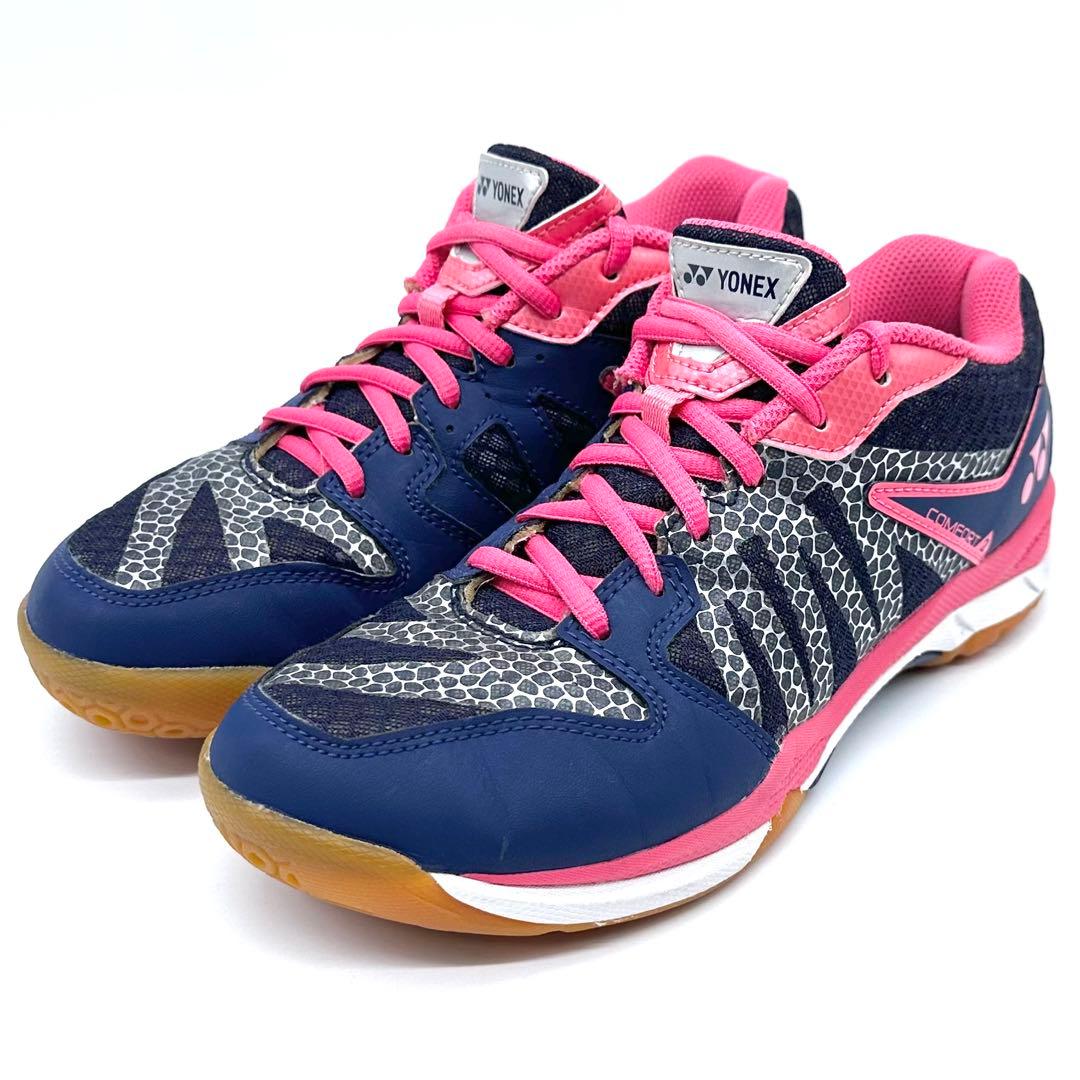 未使用✨YONEX レディース バドミントンシューズ パワークッション 24.5
