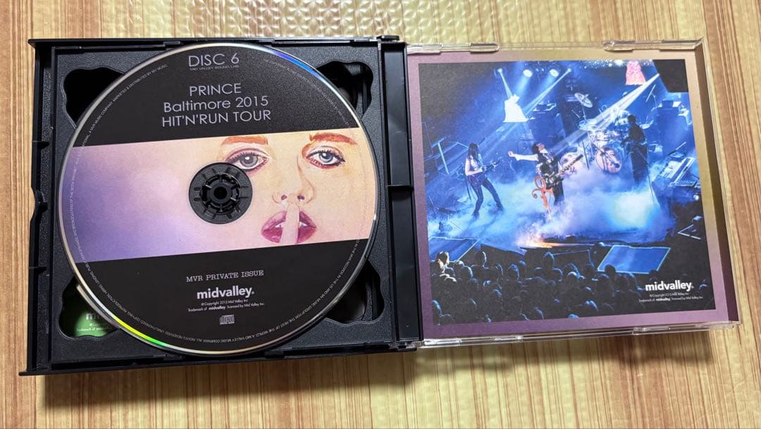PRINCE・HIT AND RUN TOUR 2015 6枚組CD