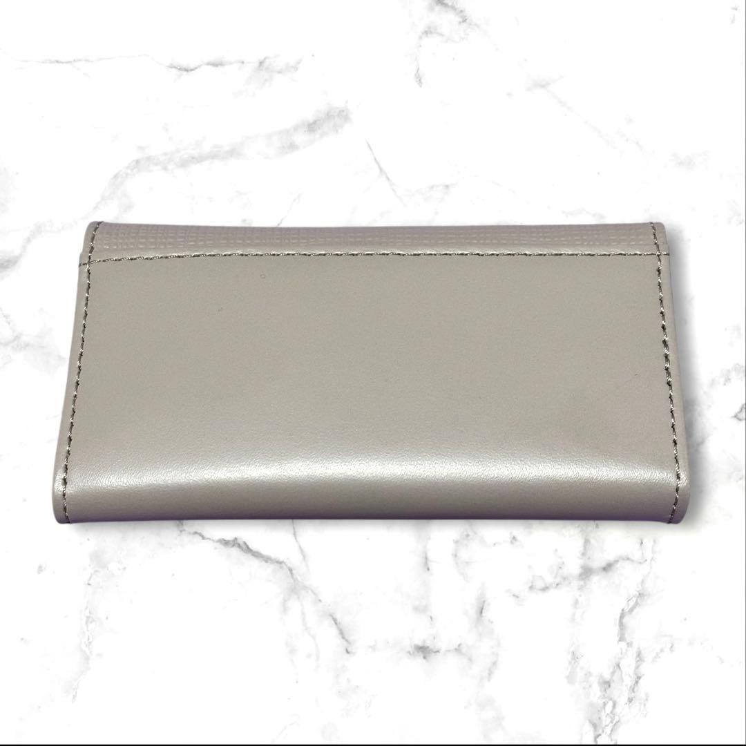 agnès b. グレー レザー キーケース