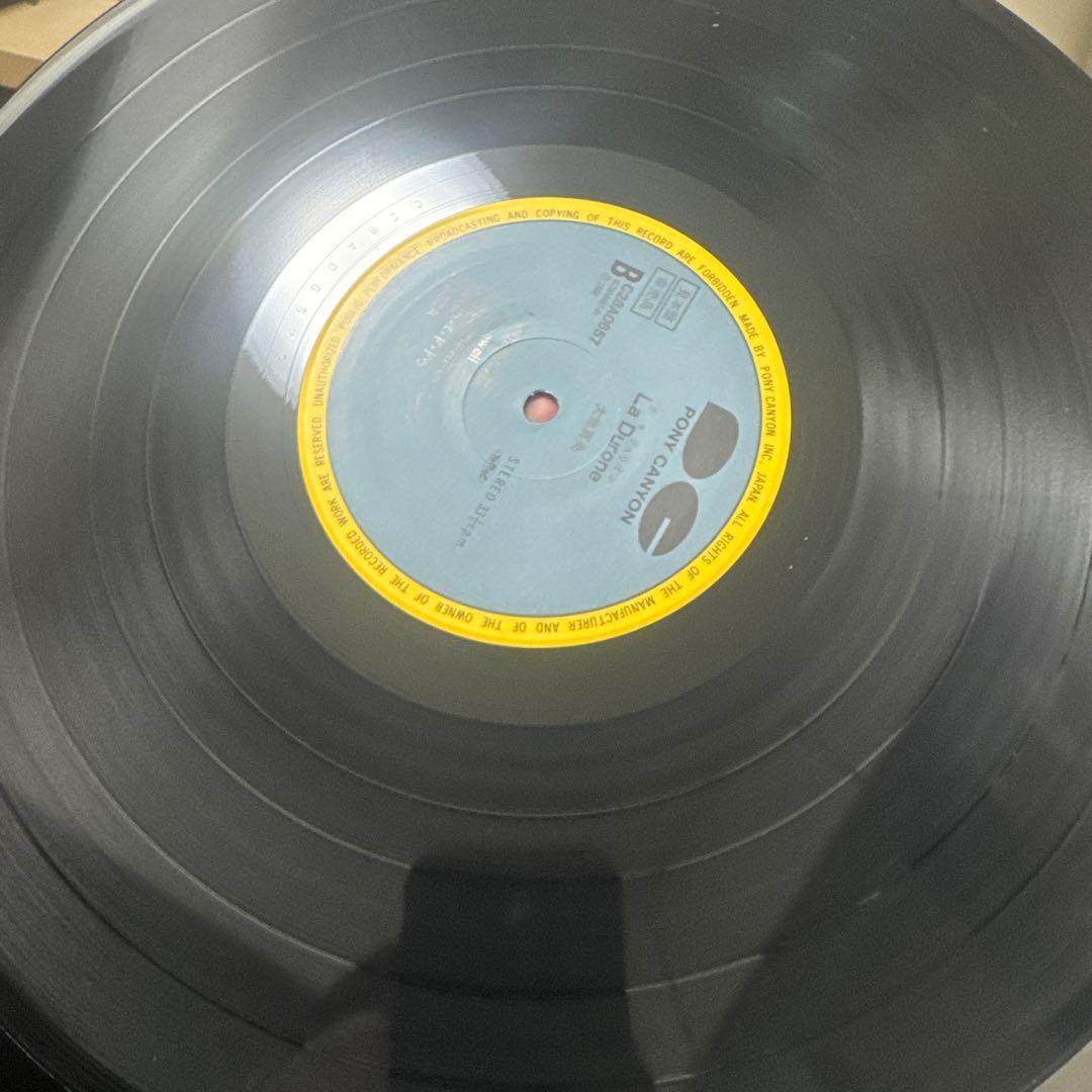 レア見本盤　盤新品同　大地真央 / La Durione LP