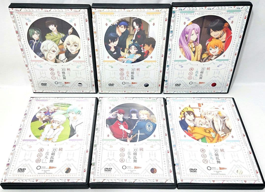 刀剣乱舞/幕間回想録【1期+2期+3期】DVD 全19巻