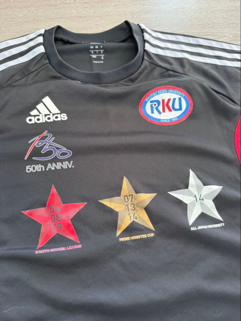 流通経済大学サッカー部50周年記念Tシャツ