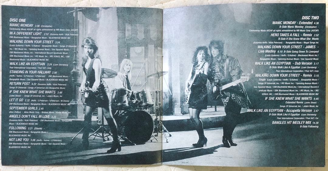 2CD ver.！Bangles/ バングルス / シルヴァー・スクリーンの妖精