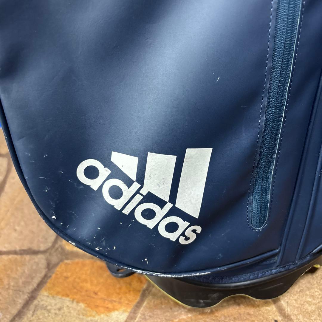 寶BV-1143 adidas アディダス キャディバッグ スタンド式 ネイビー