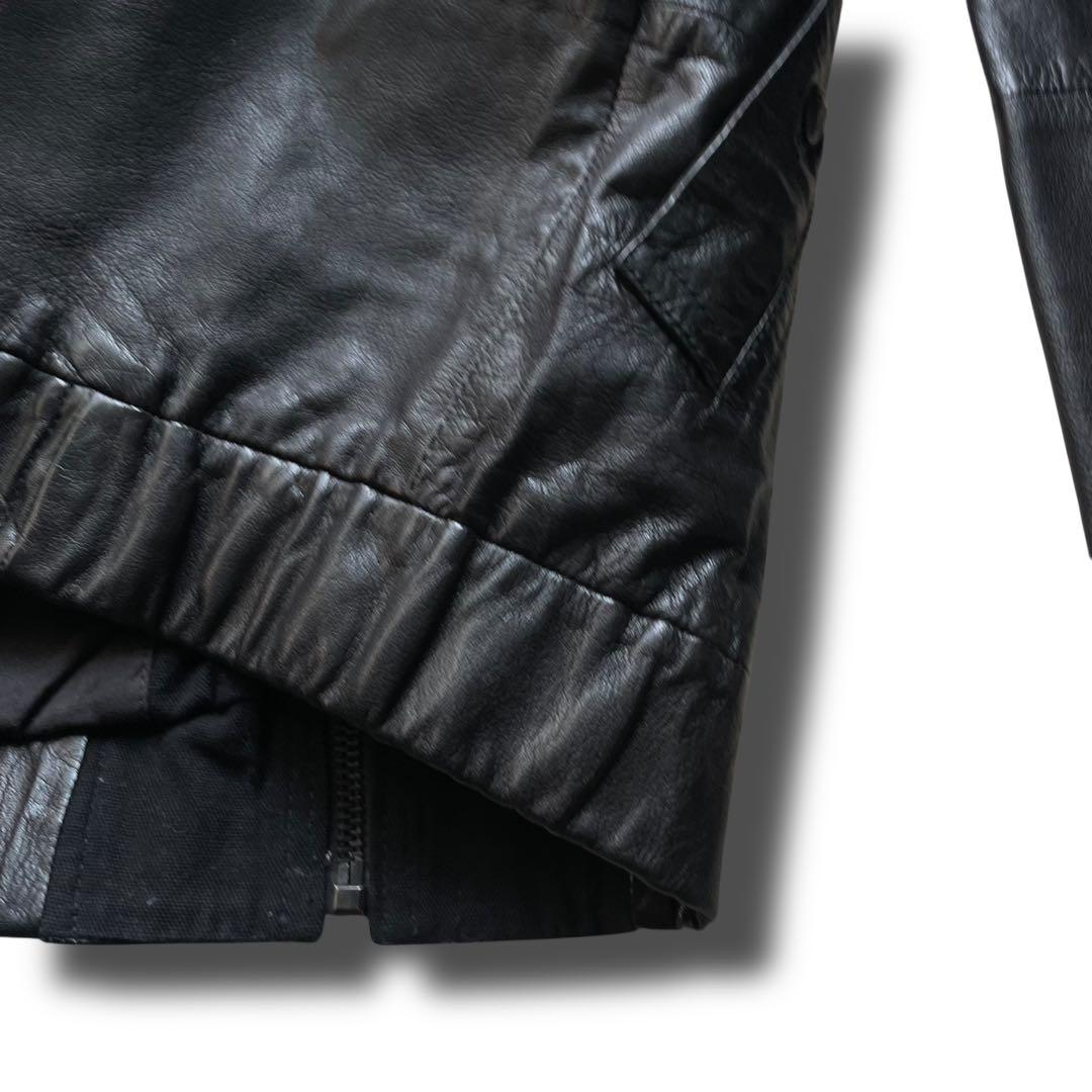 ジースターロウ 山羊革 ゴートレザー スイングトップ ジャケット size M