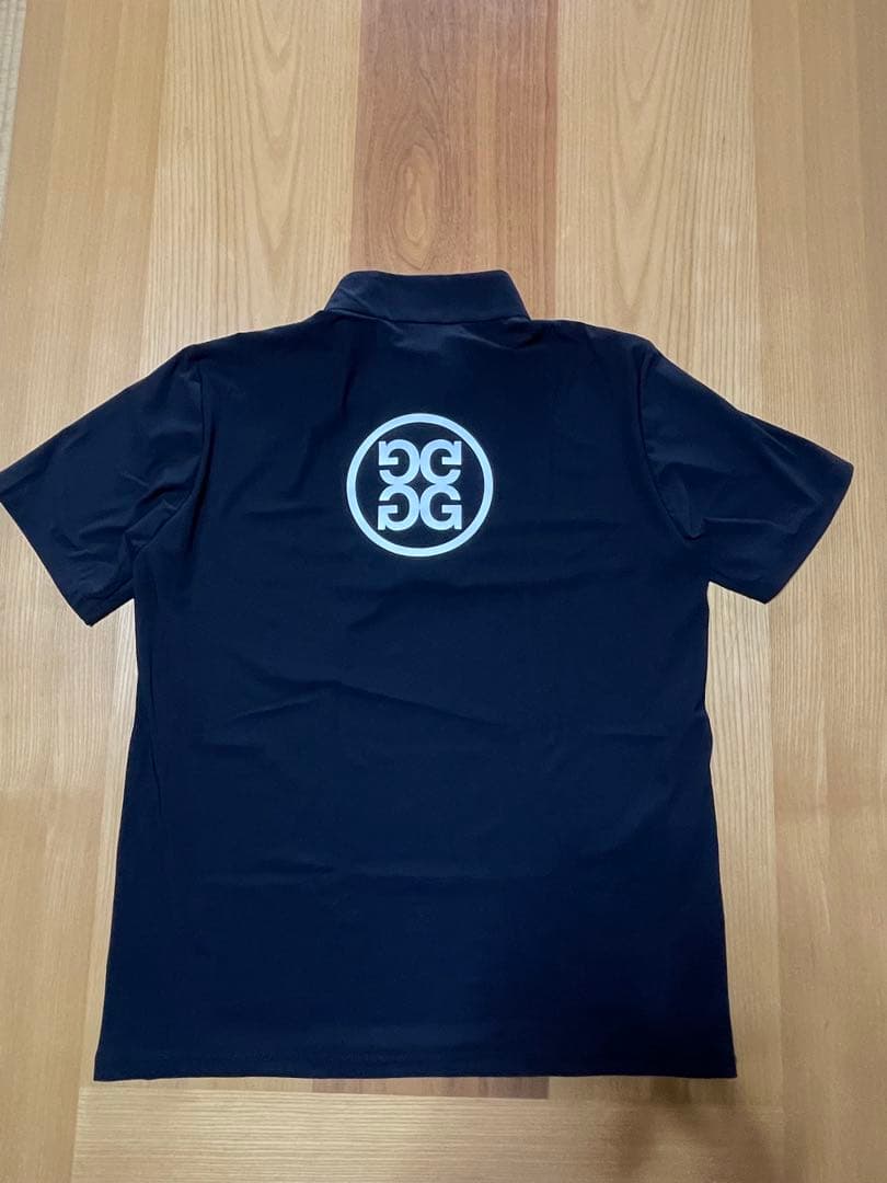 【超美品】G/FORE ジーフォアメンズシャツ接触冷感ブラック