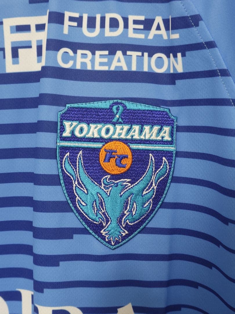 横浜FC オーセンティック ホーム ユニフォーム 2XL 2020 Jリーグ