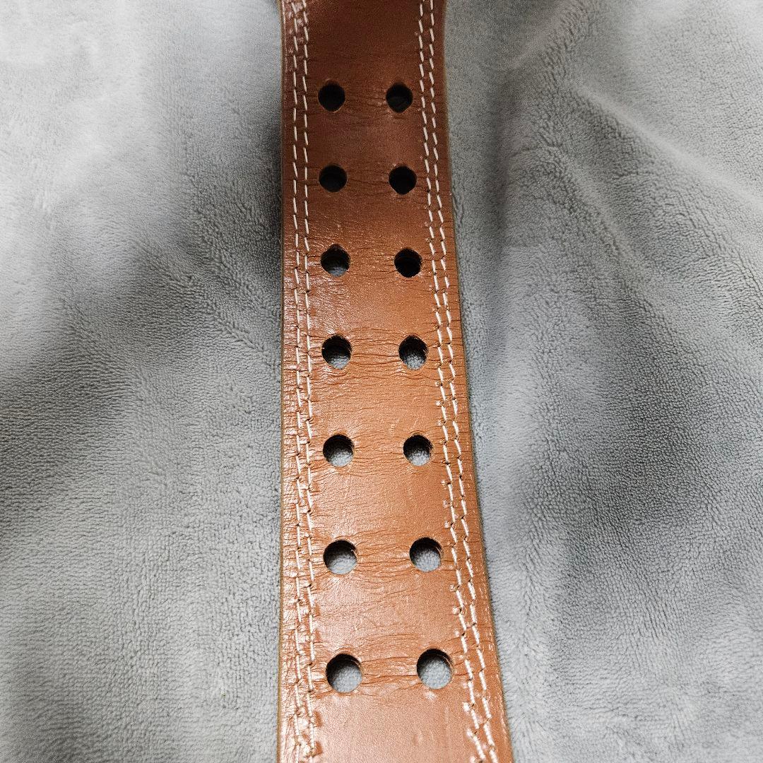 【極美品】ゴールドジム プロレザーベルト Sサイズ