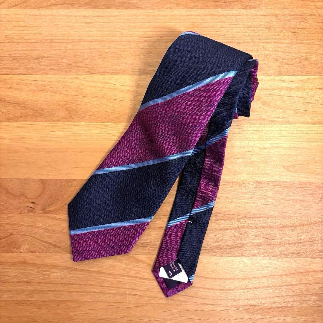 リ*ウ様 ほぼ未使用 24AW Seaward & Stearn ストライプネク