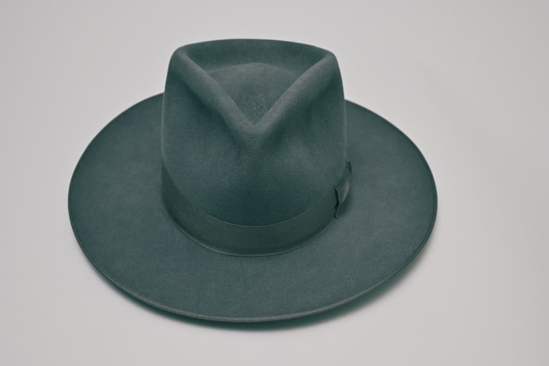 THE FAT HATTER Cheers チャコール 58 フェルトハット
