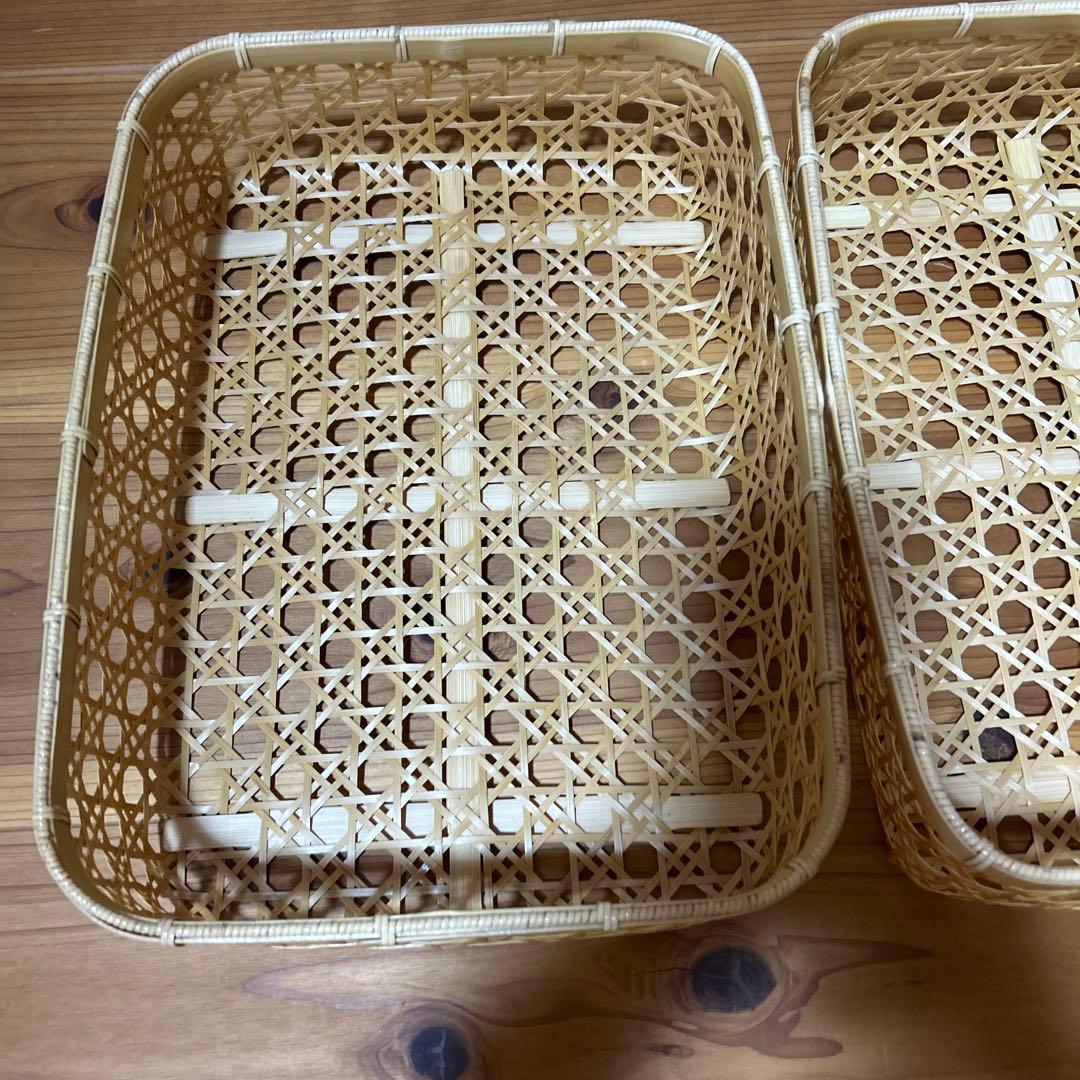 竹細工　カゴ　単品可　ひとみっち