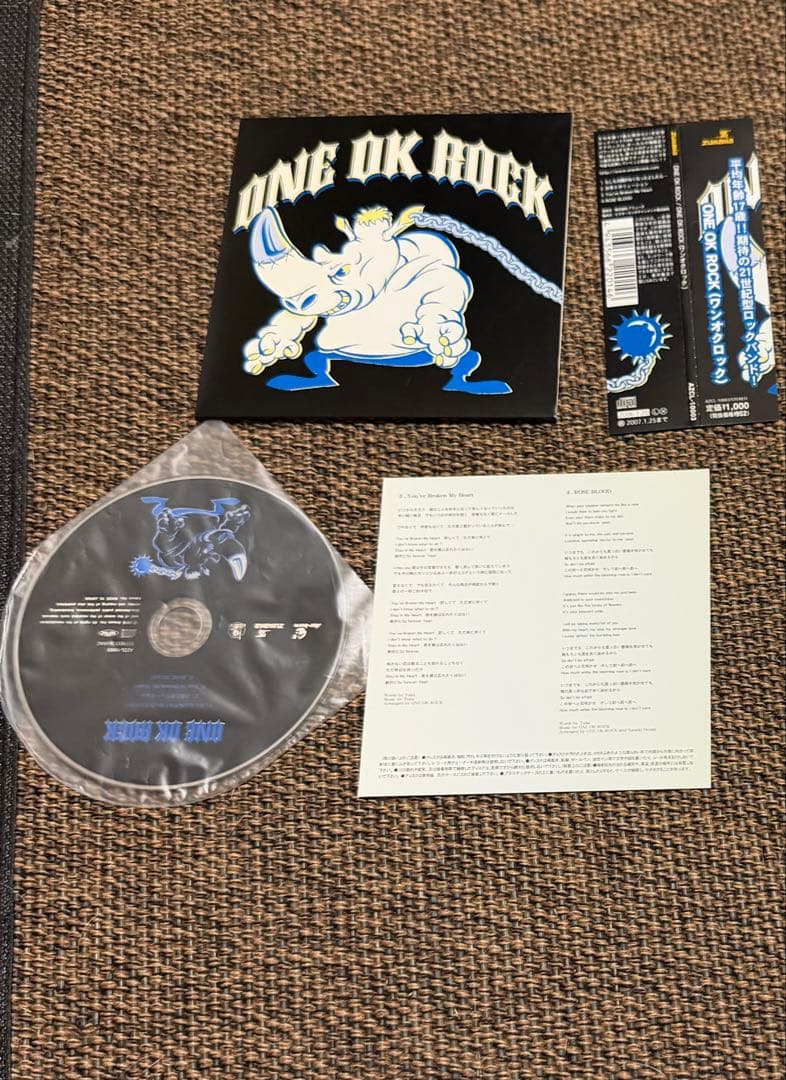 （廃盤）ONE OK ROCK