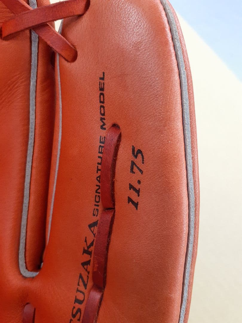 美品Nike Matsuzaka 軟式野球グローブ レッド即戦力