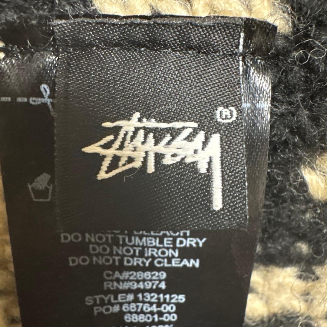 帽子 STUSSY WAVES KNIT BUCKET HAT