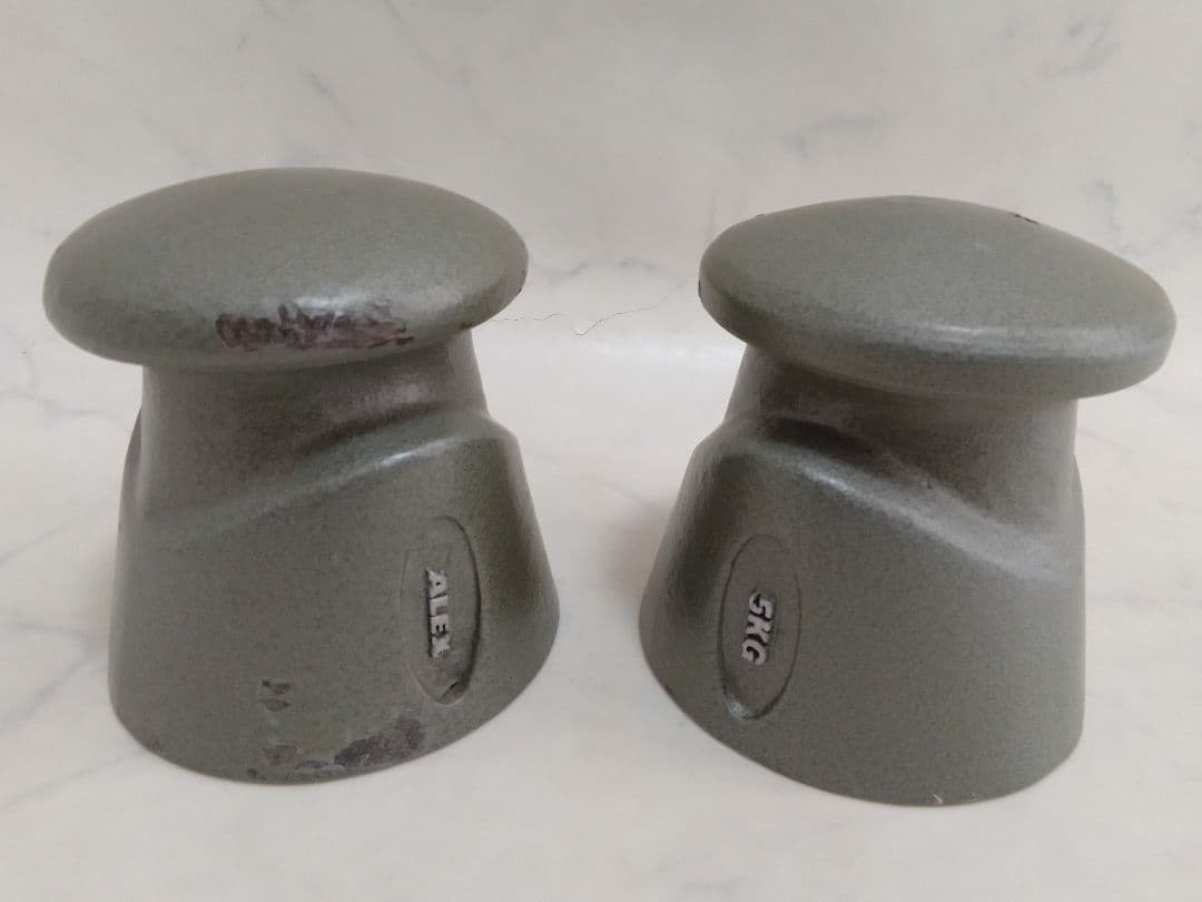 ALEX 5kg×2個セット 10kg イーグルクロー 握力 ダンベル ピンチ