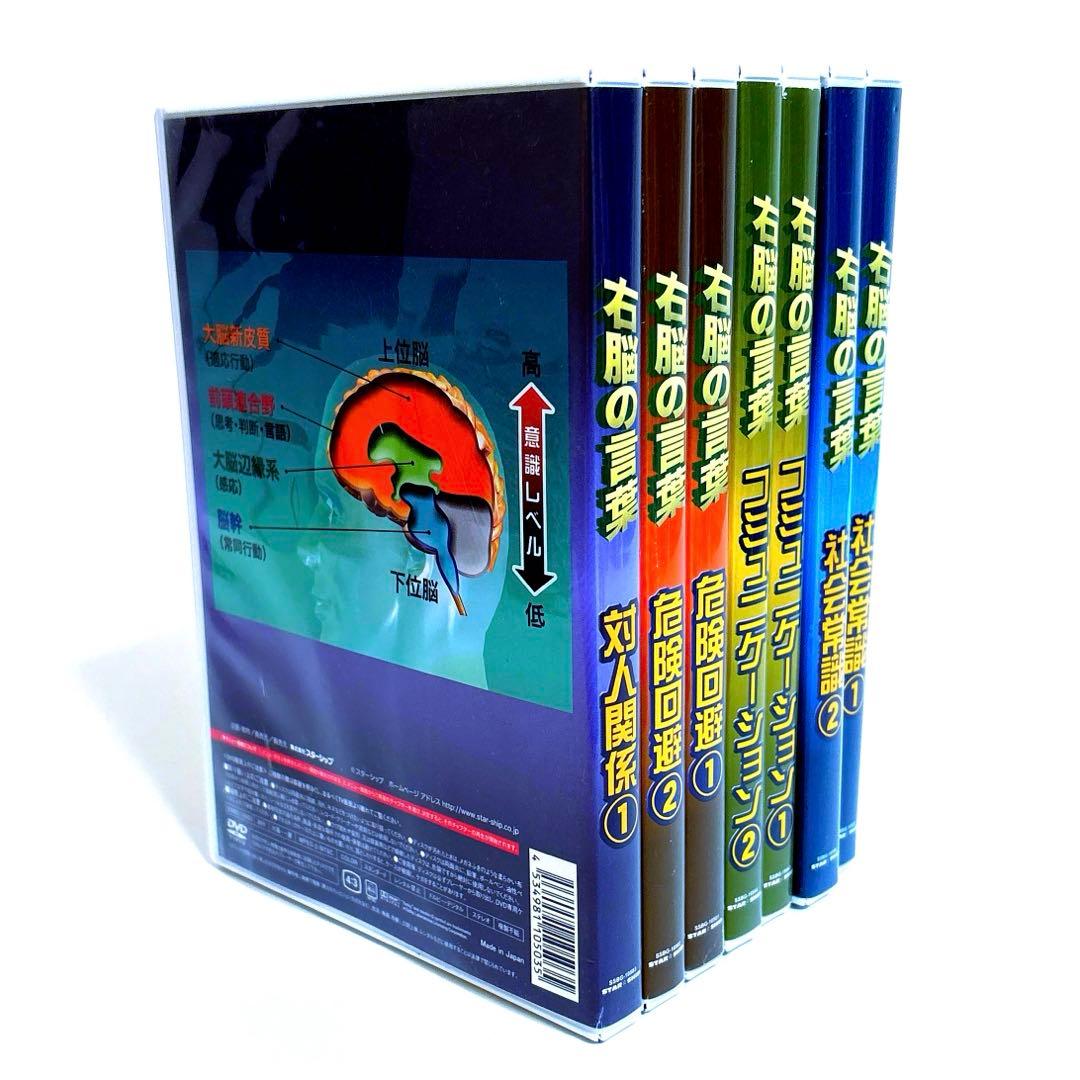 星みつる式 右脳の言葉 DVD 7本セット 知育 教育
