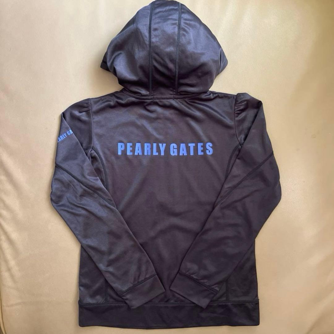 【美品】パーリーゲイツPEARLY GATES レディース長袖パーカー サイズ0