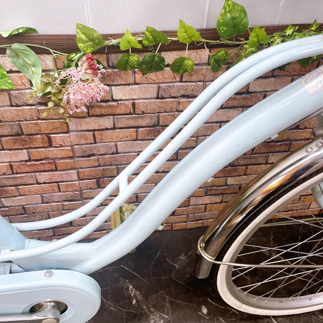 【17】子供用自転車 子供車 TASKwans.b 水色 24インチ