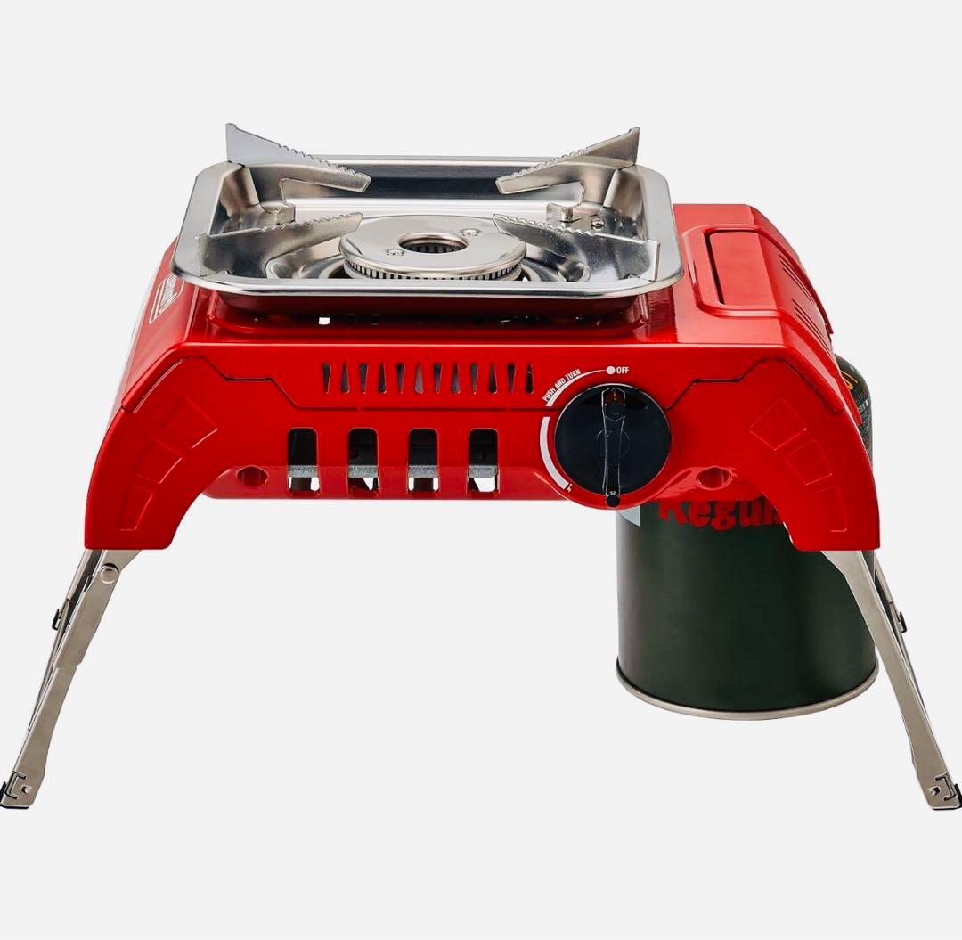 Coleman アウトドアカセットコンロ 収納ケース付き　シングルガスストーブ