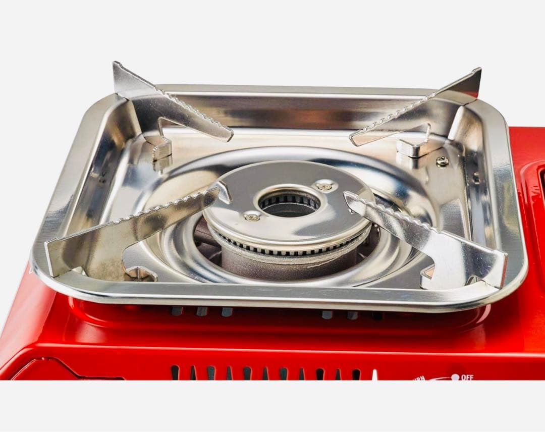 Coleman アウトドアカセットコンロ 収納ケース付き　シングルガスストーブ
