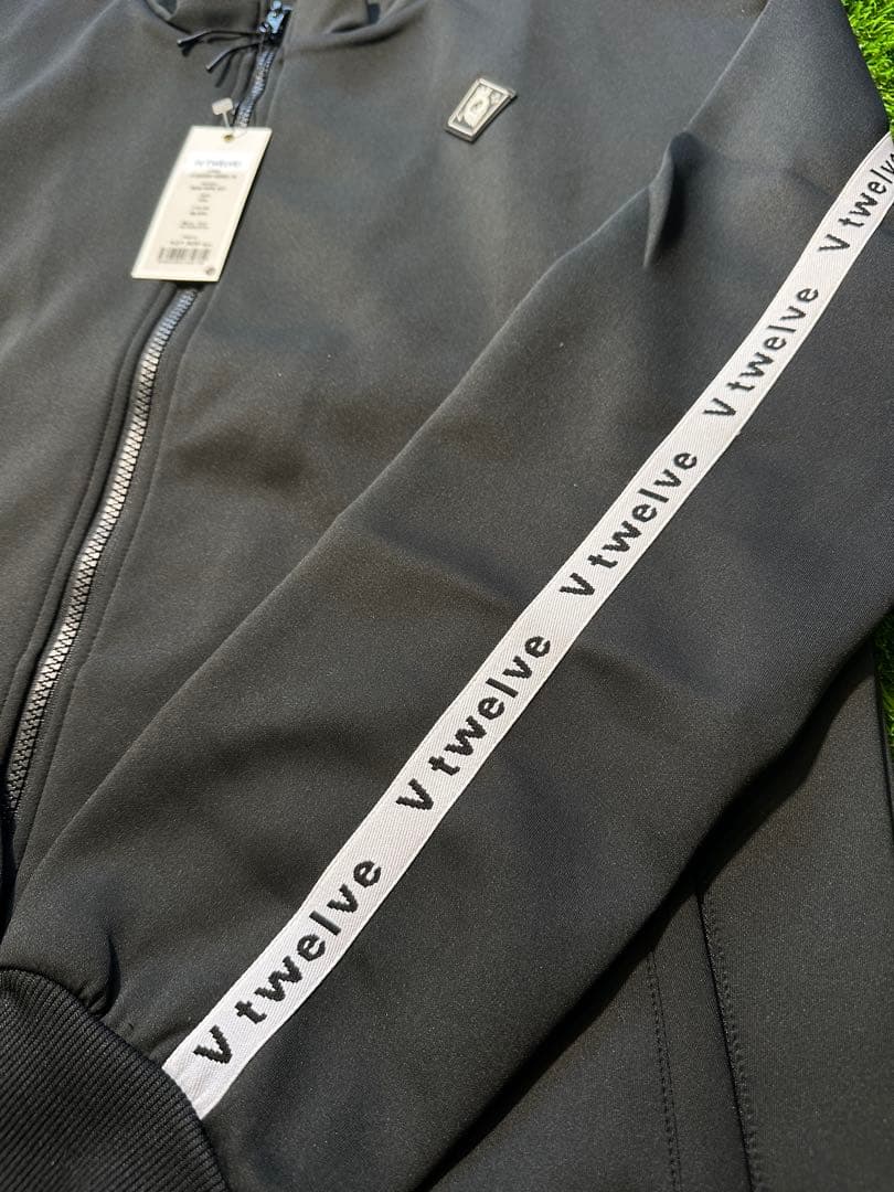 【XXLサイズ】V12 ヴィトゥエルヴ 新品タグ付 MAG TAPE JKT 黒