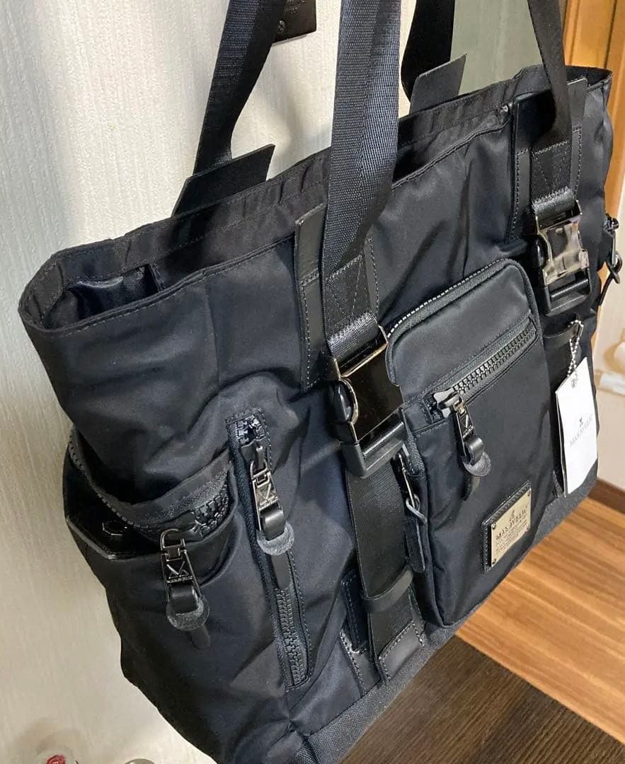 【美品】MAKAVELIC ブラック トートバッグ