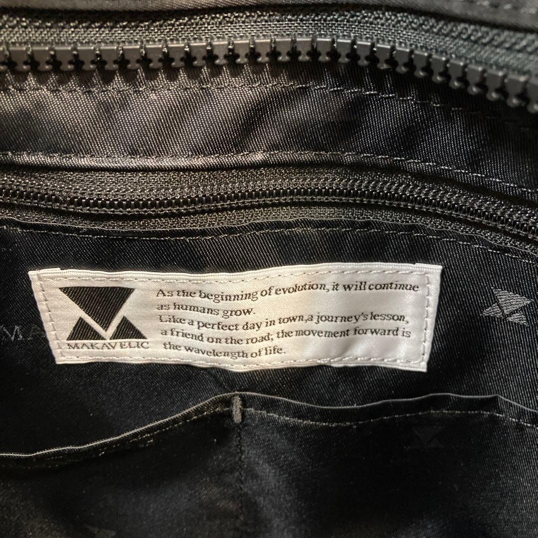 【美品】MAKAVELIC ブラック トートバッグ