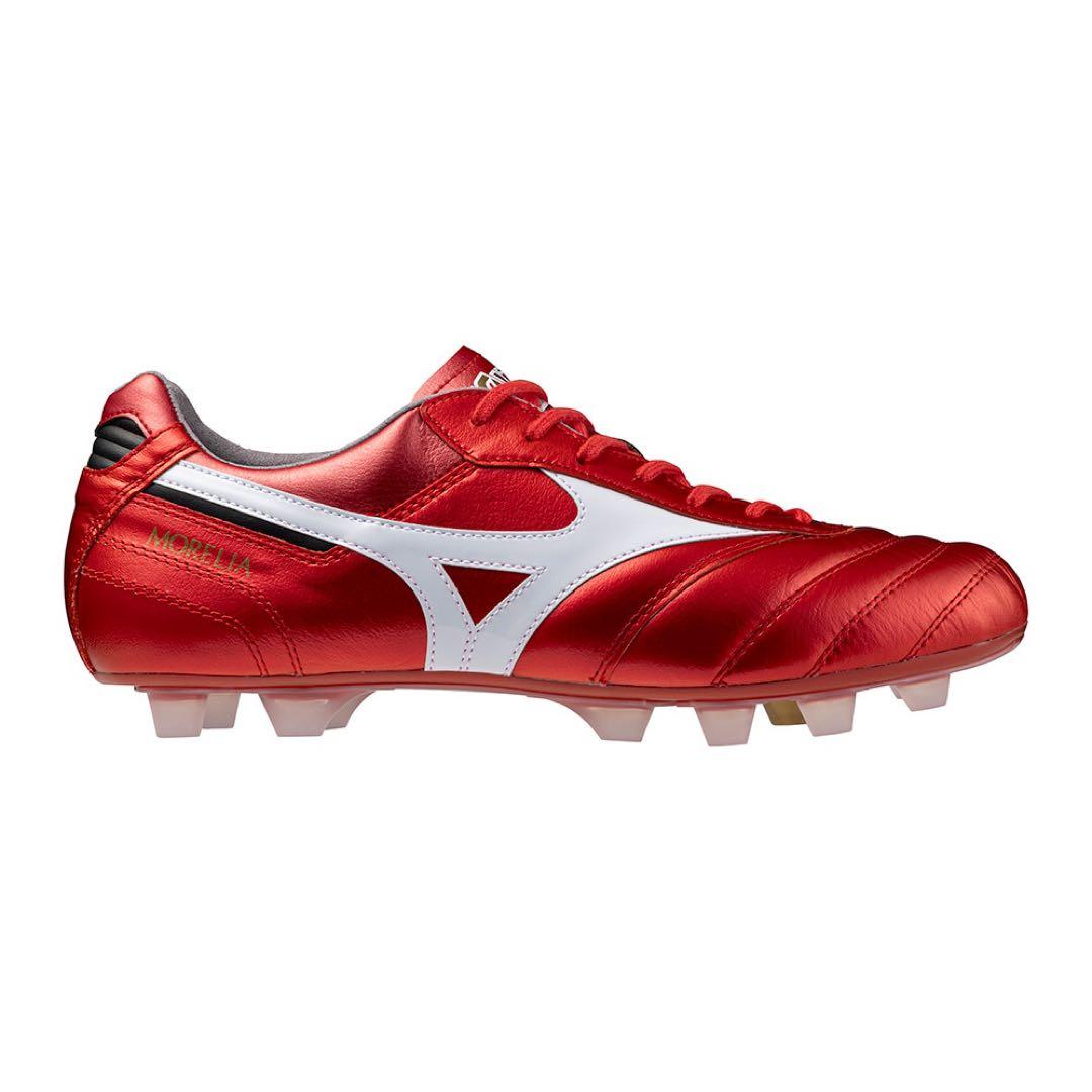 モレリア 2 ジャパン　Mizuno Morelia ルビーレッド×ホワイト