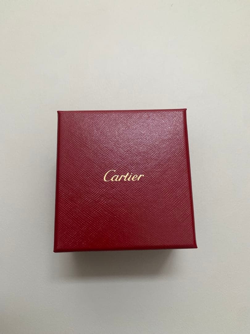 【極美品】カルティエリングケース　ショッパー付き