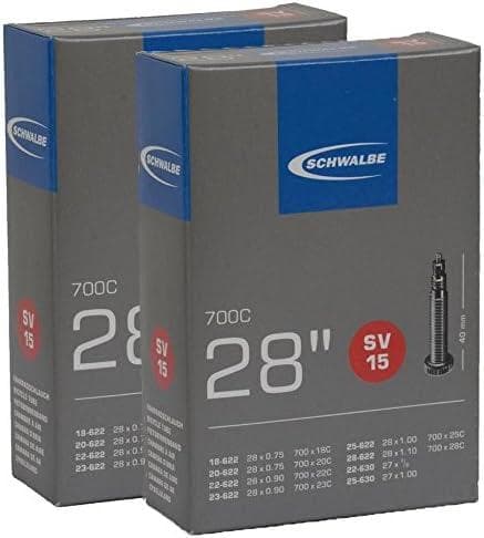 SCHWALBE 700C 28\" 40ｍｍインナーチューブ SV 15 24個