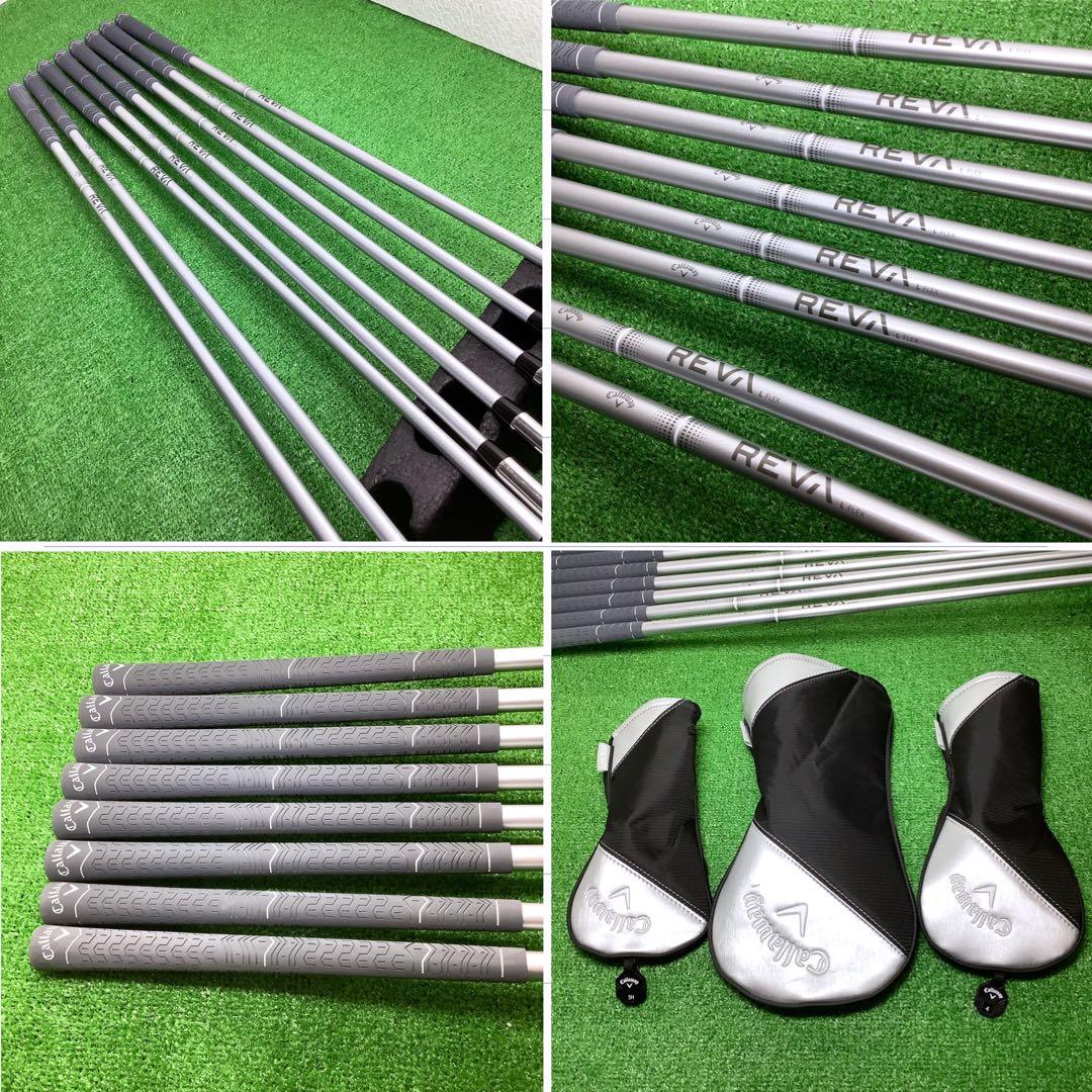 Callaway REVA 2024モデル レディースゴルフセット 8本 CB付
