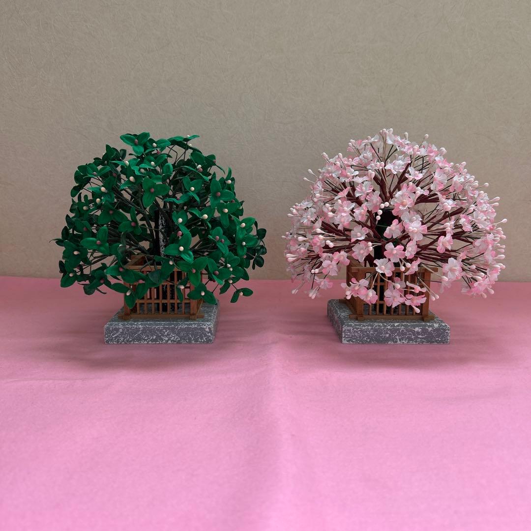 豪華　桜橘　雛飾り　お雛様　雛道具　雛人形