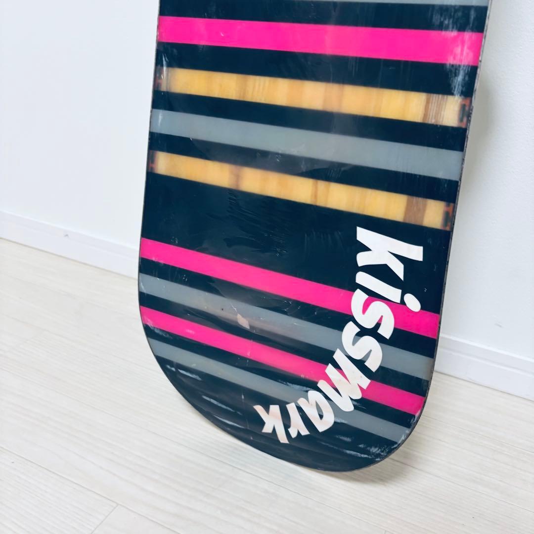 キスマーク 146cm ロッカー 2点セット レディース 初心者　スノーボード