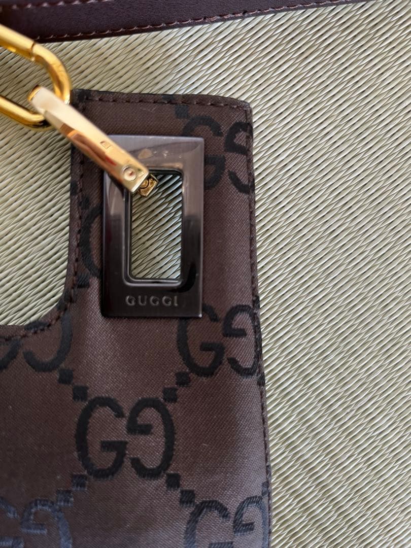 訳あり GUCCI グッチ ブラウン系 バッグ