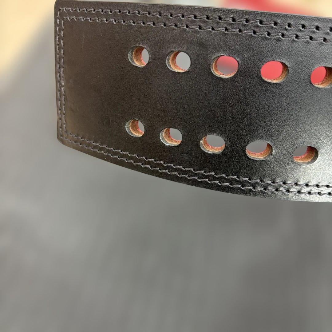 SBD パワーベルト 黒/赤【極美品】Sサイズ