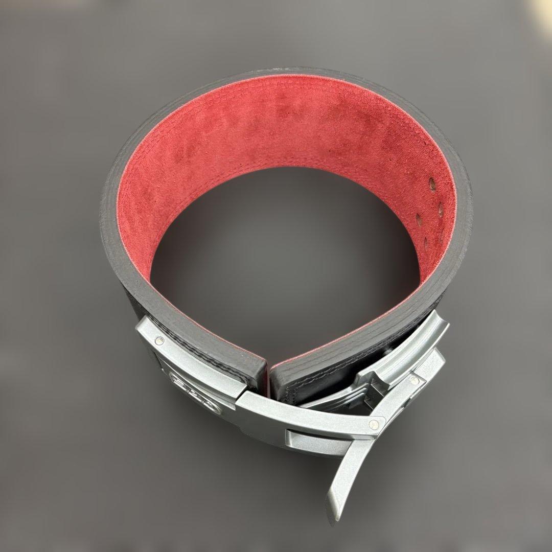 SBD パワーベルト 黒/赤【極美品】Sサイズ