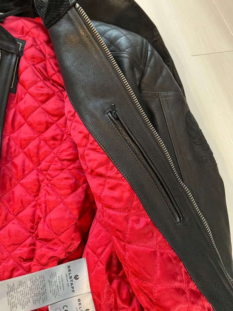 filson555　ベルスタッフ　チータムレザージャケット　Triumph