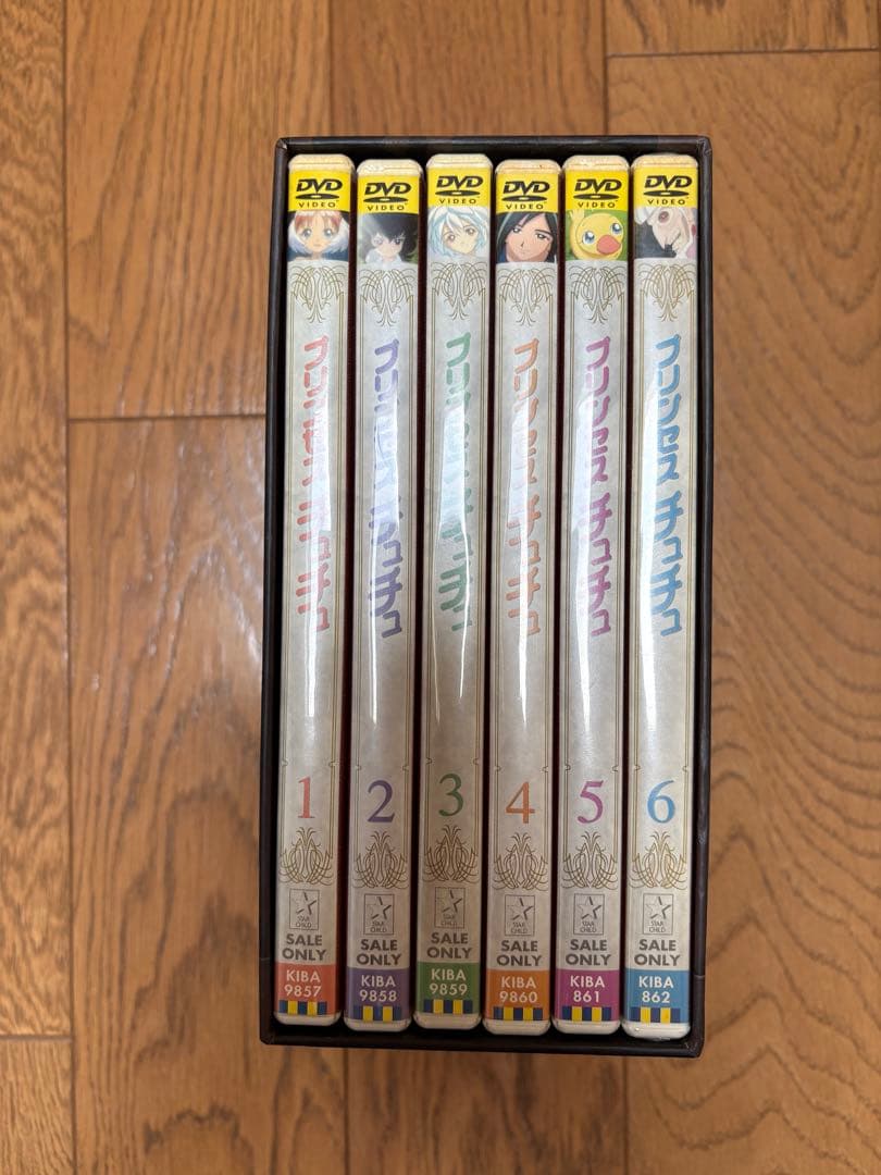 DVD プリンセスチュチュ 全6巻 セット 収納BOX付き