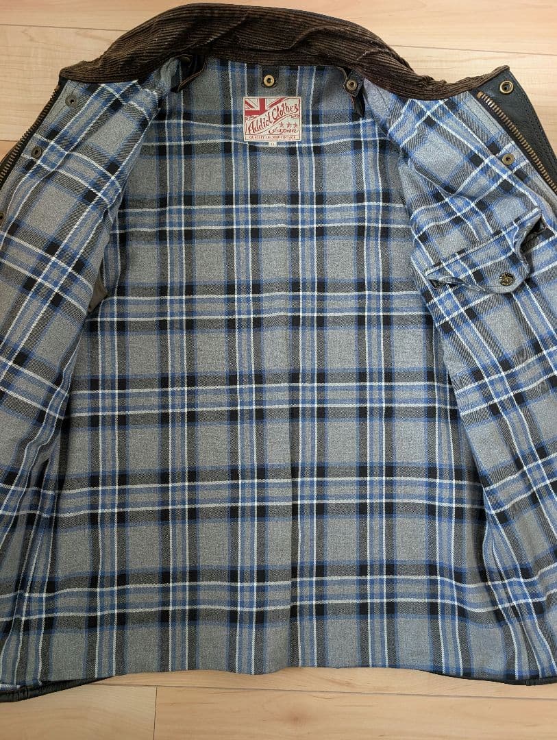 【日本製】 ADDICT CLOTHES BMCジャケット 40 茶芯
