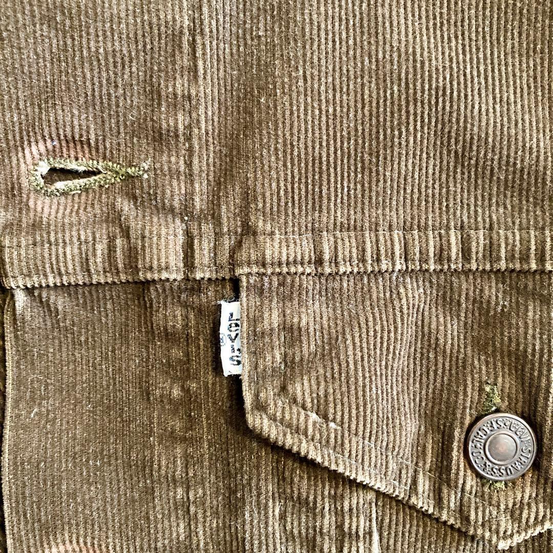 J*T様 Levi's 70505 コーデュロイ USA製 ダークブラウン 36